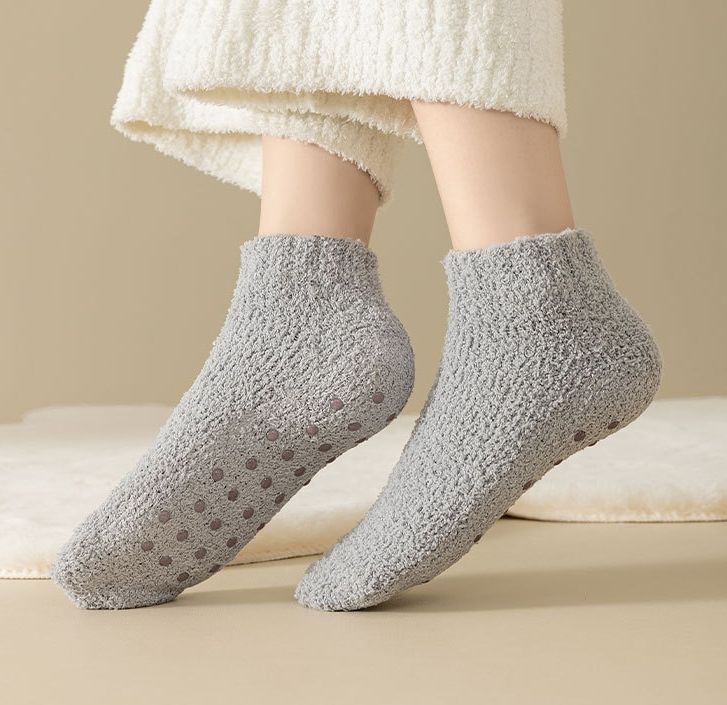 CozyStep Slipper Socks — 6 Pack