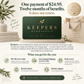 Keepers — 12-Month Membership