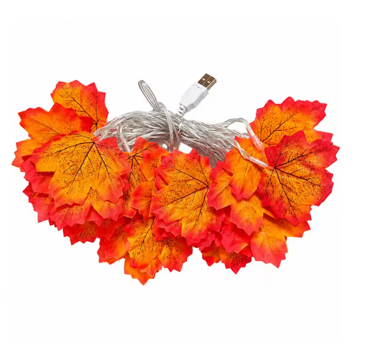 Maple Leaf LED String Lights